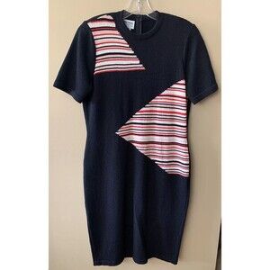 Vintage The Michael Collection Women’s Dress Wool Blend Black Size Large